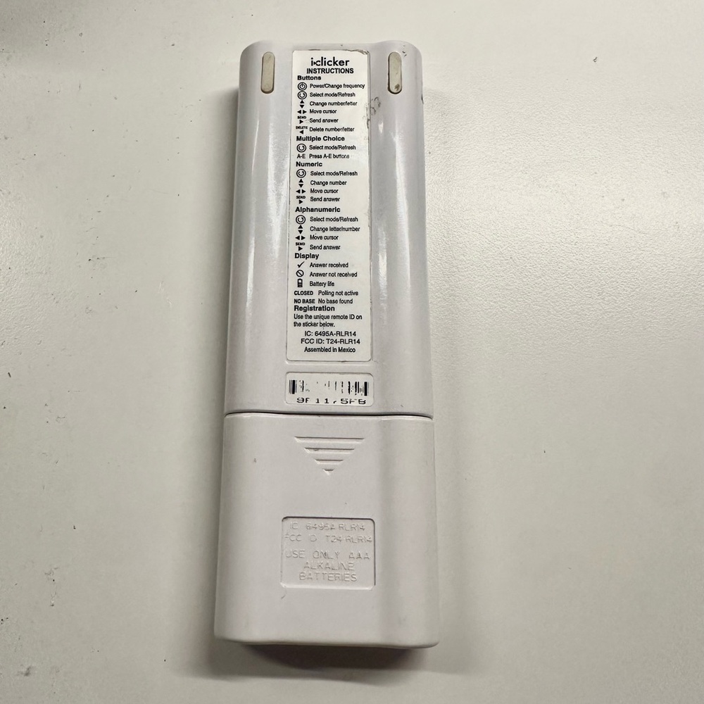 2 White Remote Control - Picture 2 of 2
